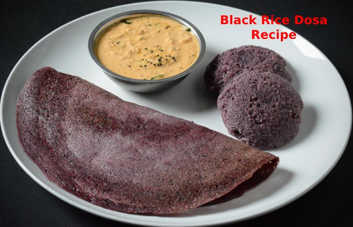 Black Rice Dosa Recipe