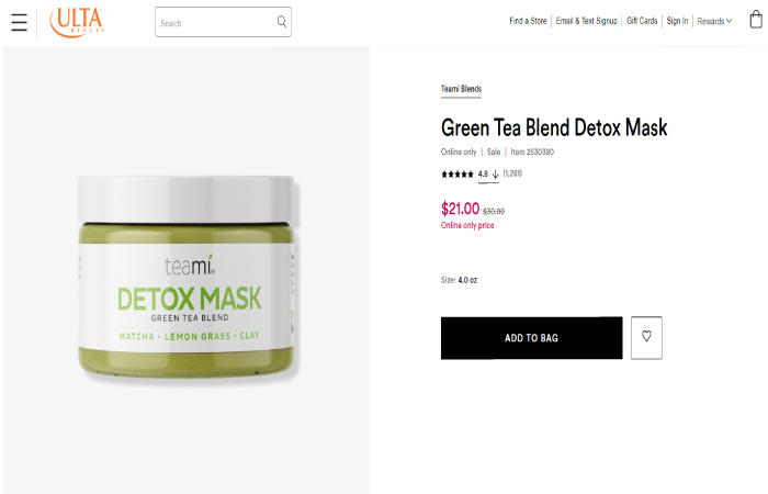 Polaplus Green Tea Mask Reviews