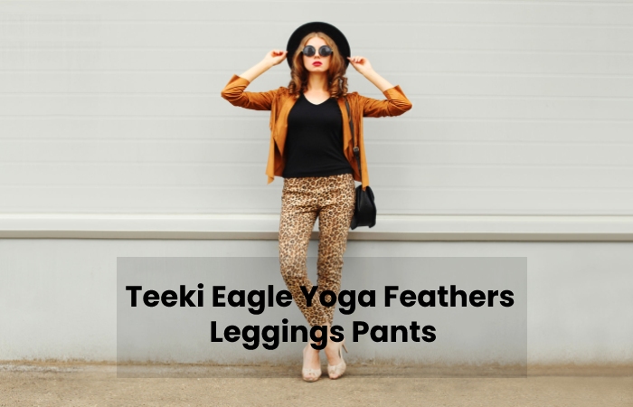 Teeki Eagle Yoga Feathers Leggings Pants