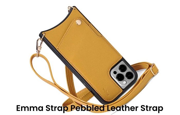 Emma Strap Pebbled Leather Strap 